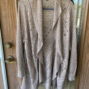 Torrid pointelle sweater. Size 3